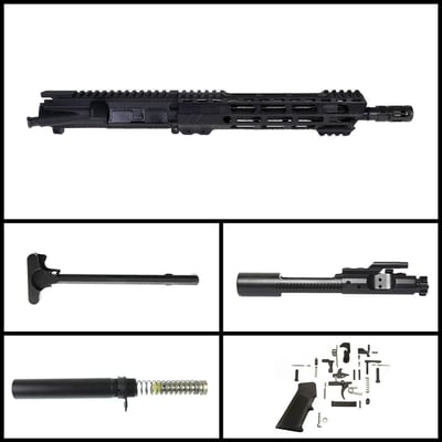 Davidson Defense 'Dead End' 10.5-inch AR-15 5.56 NATO Nitride Pistol Full Build Kit - $319.99 (FREE S/H over $120)