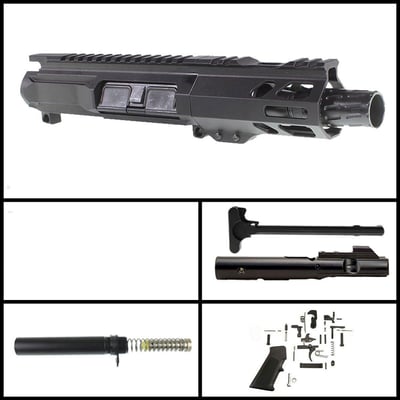 Davidson Defense 'Megara' 4" AR-15 9mm Nitride Pistol Full Build Kit - $289.99 (FREE S/H over $120)