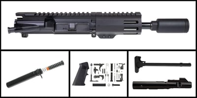Davidson Defense 'Velvet Thunder' 6" AR-15 9mm Nitride Pistol Full Build Kit - $324.99 (FREE S/H over $120)