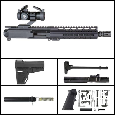 DD 'Eternal Night Gen 3 w/ Shotac Cantilever' 8.5-inch AR-15 9mm Nitride Pistol Full Build Kit - $349.99 (FREE S/H over $120)