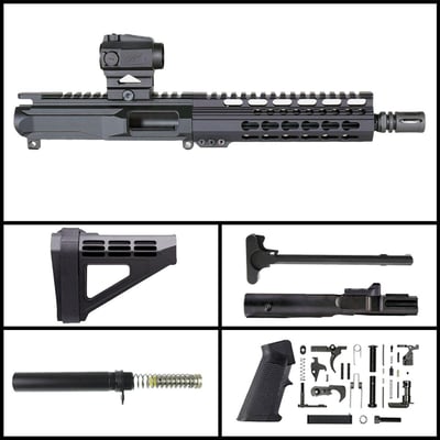 DD 'Eternal Night Gen 3 w/ Northtac P12' 8.5-inch AR-15 9mm Nitride Pistol Full Build Kit - $389.99 (FREE S/H over $120)