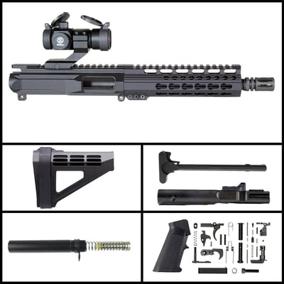 DD 'Eternal Night Gen 3 w/ Shotac Cantilever' 8.5-inch AR-15 9mm Nitride Pistol Full Build Kit - $364.99 (FREE S/H over $120)