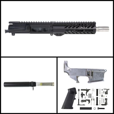 DD 'Tipper' 7.5-inch AR-15 .300BLK Nitride Pistol 80% Build Kit - $284.99 (FREE S/H over $120)