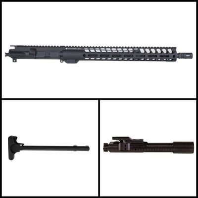 Davidson Defense 'Hollow Words' 16" AR-15 .223 Wylde Nitride Rifle Complete Upper Build - $294.99 (FREE S/H over $120)