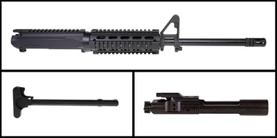 Davidson Defense Left Hand 'Ikelos' 16" AR-15 5.56 NATO Nitride Rifle Complete Upper Build - $297.59 w/code "BUILDIT" + Free Gauntlet Arms X30 Red/Green/Blue Dot Sight With Cantilever Mount (Auto added to cart) 