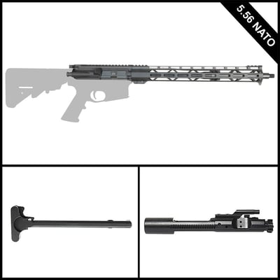 Davidson Defense (Suppressor Ready) 16" AR15 556 NATO Rifle Complete Upper Build - $174.99 