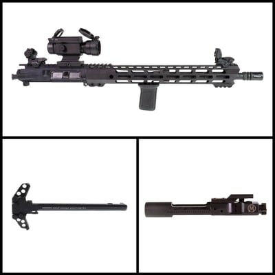 Davidson Defense 'Flame-Head' 16-inch AR-15 5.56 NATO Nitride Rifle Complete Upper Build Kit - $379.99 (FREE S/H over $120)