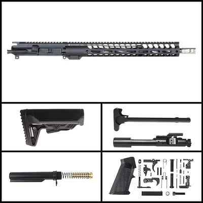 Davidson Defense 'Honorable Fisticuffs' 16-inch AR-15 .223 Wylde Nitride Rifle Full Build Kit - $369.99 (FREE S/H over $120)