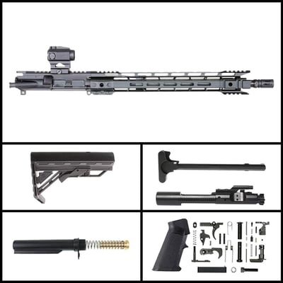Davidson Defense 'Golden Eagle w/ Northtac P-12' 16-inch AR-15 .300BLK Nitride Rifle Full Build Kit - $359.99