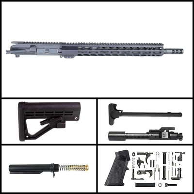 Davidson Defense 'Ionic Charge' 16-inch AR-15 .300BLK Phosphate Rifle Full Build Kit - $384.99 (FREE S/H over $120)