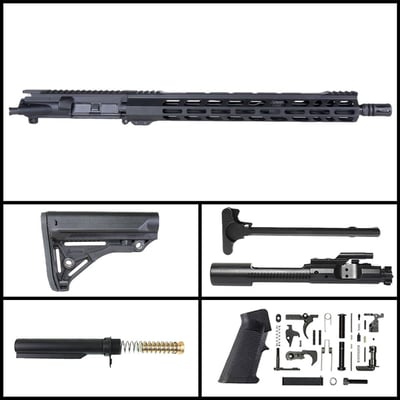 DD 'Ghostwalker' 16-inch AR-15 5.56 NATO QPQ Nitride Rifle Full Build Kit - $384.99 (FREE S/H over $120)