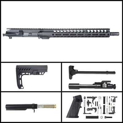 'The Ghoul' 16-inch AR-15 5.56 NATO QPQ Nitride Rifle Full Build Kit - $304.99 (FREE S/H over $120)