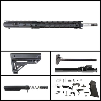 Davidson Defense 'Silver Tongue' 18-inch LR-308 6.5 Creedmoor Stainless Rifle Full Build Kit - $514.99 (FREE S/H over $120)