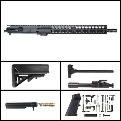 Davidson Defense 'American Kestrel' 16.25-inch AR-15 7.62x39 Nitride Rifle Full Build Kit - $354.99