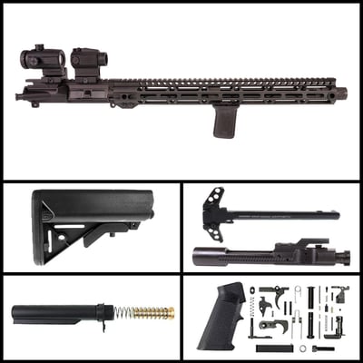 Davidson Defense 'Dustdew' 16.25-inch AR-15 7.62x39 Nitride Rifle Full Build Kit - $599.99 (FREE S/H over $120)