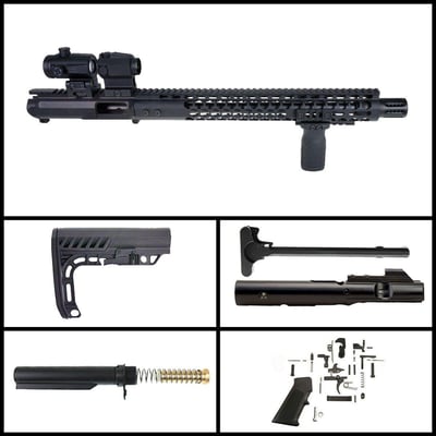 Davidson Defense 'Bogie' 16-inch AR-15 9mm Nitride Rifle Full Build Kit - $464.99 (FREE S/H over $120)