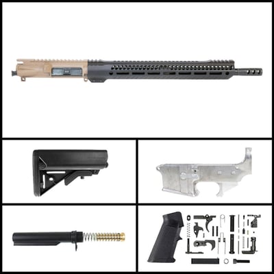 DD 'Stealth Ops' 16-inch AR-15 .450 Bushmaster Nitride Rifle 80% Build Kit - $349.99 (FREE S/H over $120)