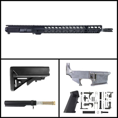 Davidson Defense 'Alpha' 18-inch AR-15 6mm ARC Bead Blasted Rifle 80% Build Kit - $404.99 (FREE S/H over $120)