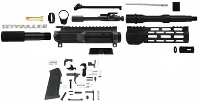 AR15 5.56 7.5” Slick Side Upper MLOK Complete Pistol Build Kit - $349.99 + Free Shipping