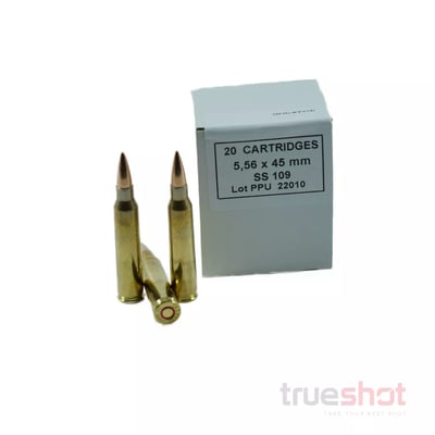 Prvi Partizan (PPU) SS109 5.56x45mm 62 Grain FMJBT 1000 Rounds - $379.99