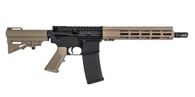 PSA 11.5" Carbine 5.56 1/7 Nitride 10.5" Lightweight Hex MLOK Classic Stealth HAR-15 Pistol FDE - $419.99