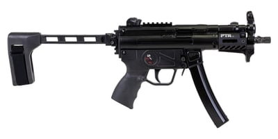 PTR Industries PTR-9KT 5.16" 9mm Pistol W/ Brace, Black - $1623.03 (Email Price) (Free S/H on Firearms)