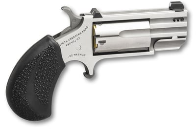 NAA Pug 22WMR 1" 5rd Mini Revolver Stainless - $299.99 (Free S/H on Firearms)