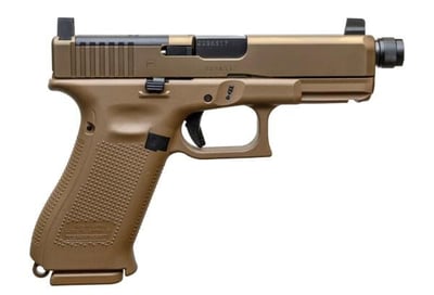 GLOCK G19X G5 9mm 4.5" 17/19rd Optic Ready Pistol w/ Threaded Barrel & Suppresor Ameriglo Sights - $682.99 (Free S/H on Firearms)