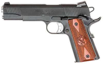 SPRINGFIELD ARMORY 1911 Mil-Spec 45 ACP 5in Black 7rd Blemished - $684.99 (Free S/H on Firearms)