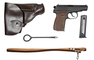 Arsenal Makarov 9x18mm Pistol New Old Stock with 2 Magazines, Holster, and Sling - $399.99 