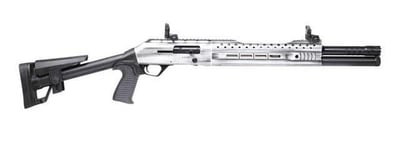 Panzer Arms EG-240 12 Ga 18.5" 5rd Tactical Shotgun, Brushed Titanium - $299.99 