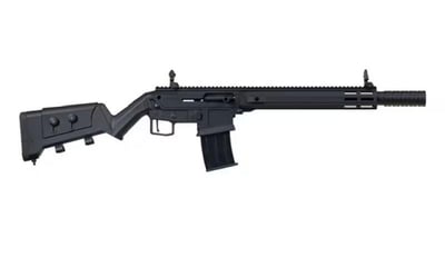 Panzer Arms Ranch 12 Semi-Automatic Shotgun 18.5" 12 Ga 5 Rds w / Polymer Stock - Black - $289.99 