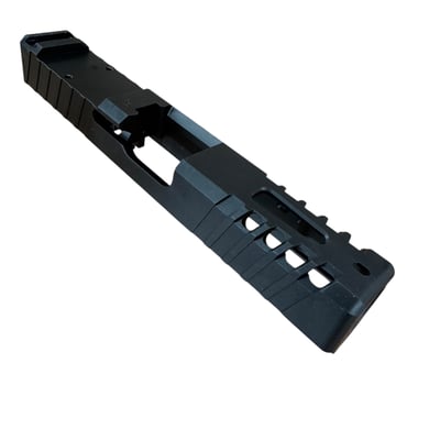 Black DLC RMR Cut Slide for Glock 19 Gen 3 – Window Ported, Optics Ready - $129  (Free Shipping over $500)