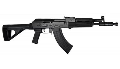 Pioneer Arms Hellpup Forged Trunnion 11.7" AK Pistol, Black Polymer Furniture, 7.62x39, 2-30rd Mags, w/ SB Tactical SOB47 Brace - $679.99  