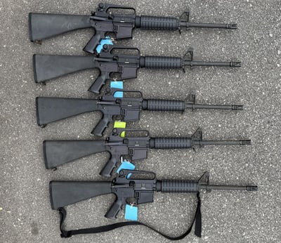 One (1) Police Trade Bushmaster XM15-E2S 556 Nato 30-Rds Hand Select Available 16" HBAR Barrel 1:9 Carry Handle Fixed Stock - $569.0 