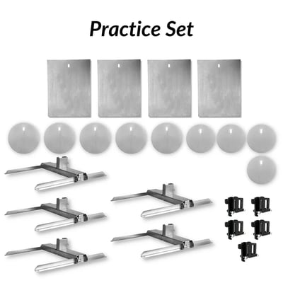AR500 Targets Complete Steel Challenge Practice Set Was $1,549.31 Now $1316.92 Save $232.39 +FREE 4"x3/8" Gong +Ships FREE (USA) - $1316.92 (Free S/H over $99)