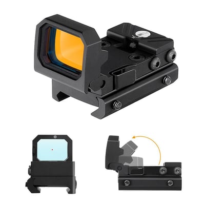 ohhunt Red Dot Sight 3 MOA Flip Up Reflex Sight Compatible with RMR Picatinny - $30.9 30% promotion + FREE Shipping