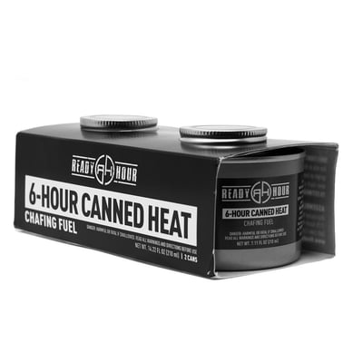 Canned Heat & Cooking Fuel by Ready Hour (2-pack) - $6.95 (Free S/H over $99)