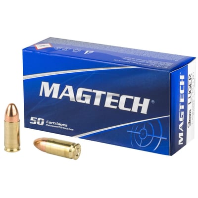 Magtech Sport Shooting 9MM 115Gr, Full Metal Jacket - 1000rd Case - $239.99 