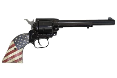 Heritage Rough Rider American Flag Single-Action Revolver 22LR 6.5" Barrel 6 Rnd - $109.99 (Free Shipping over $50)