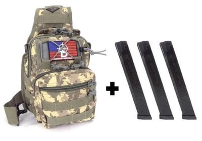 RTAC Bundle w/ (1) Tacsling & (3) 34-Round Magazines Designed For Glock Pattern Firearms - $13.62 after Code: FREEDOM6
