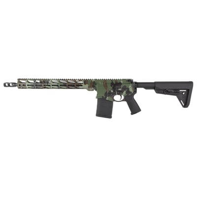 Ruger SFAR 16" 308 Winchester 20rd (Or 10rd for restricted states) Flat Top - M81 Woodland