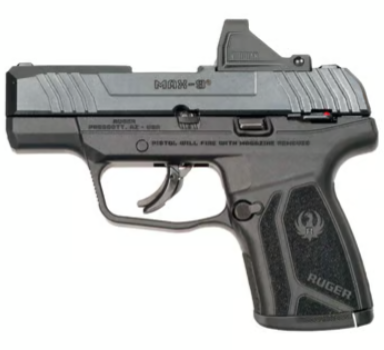 RUGER MAX-9 9mm 3.2" 12rd - Black w/ Viridian RFX11 - $298.67 (FREE Shipping on Firearms)
