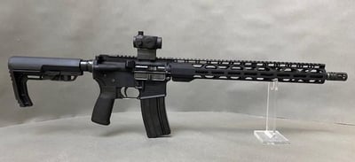Radical Firearms 16" SOCOM 30+1 556 With 15" RPR Rail + MFT Stock + Primary Arms CLXZ 2 MOA Micro Red Dot & Absolute Co-witness Mount - $459 
