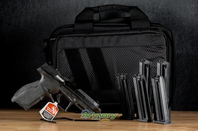 Taurus Rainmaker TX-22 Toro Blk 4.1" TB 3x16rd & 2x22rd Mags w/ Blk Savior Double Handgun & FRT - $549.99 