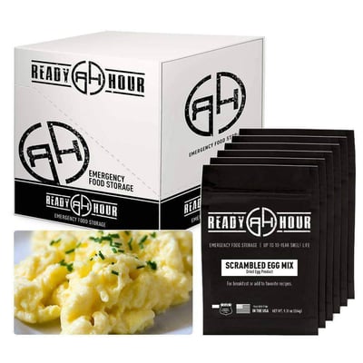 Scrambled Egg Mix Case Pack (72 servings, 6 pk.) - $109.95 (Free S/H over $99)