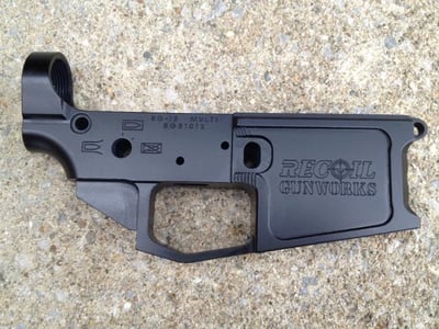 Recoil Gunworks RG-15 Stripped Billet Lower Receiver - 3 Pack - $319.95 Shipped 