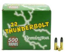 Remington - Thunderbolt - 22 Long Rifle - 40 Grain - 1000 Rounds - LRN - $74.99 