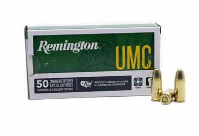 Remington UMC 9mm 115 Grain FMJ - 1000 Rds - $249 + FREE Shipping w/ code: GUNDEALS10
