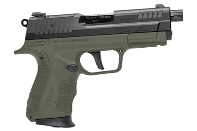 Retay Usa RXP22 22 LR 4" 13 Rds Black/OD Green Two-Tone Pistol with Threaded Barrel - $199.99 